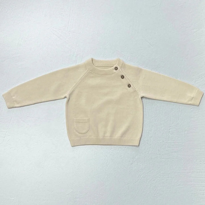 Milan Knit Sweater - Cream