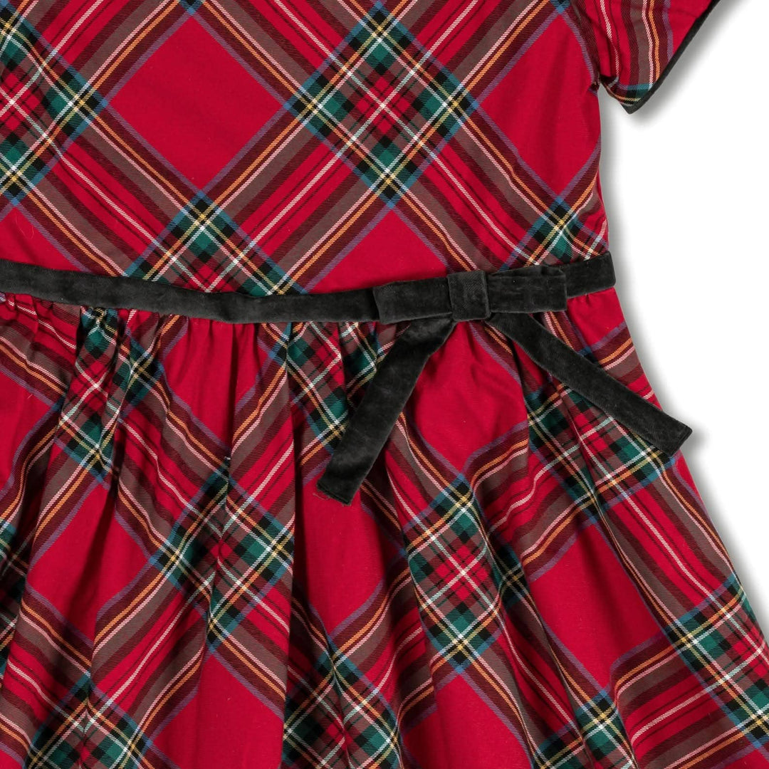 Party Dress - Red Holiday Tartan