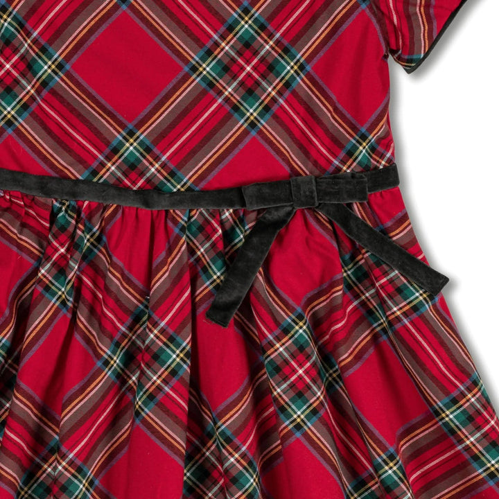 Party Dress - Red Holiday Tartan