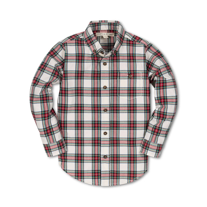 Stretch Poplin Button Down Shirt