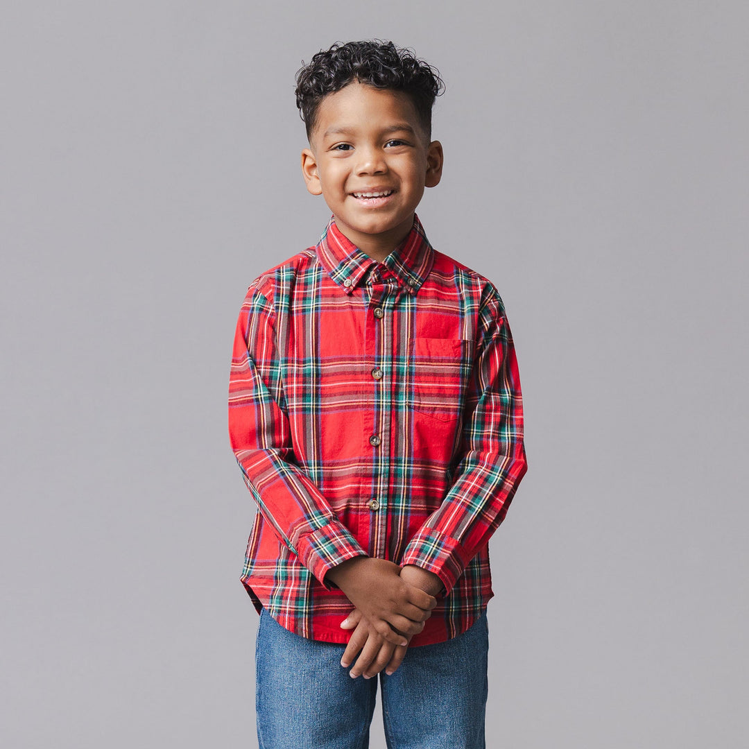 Organic Stretch Poplin Shirt