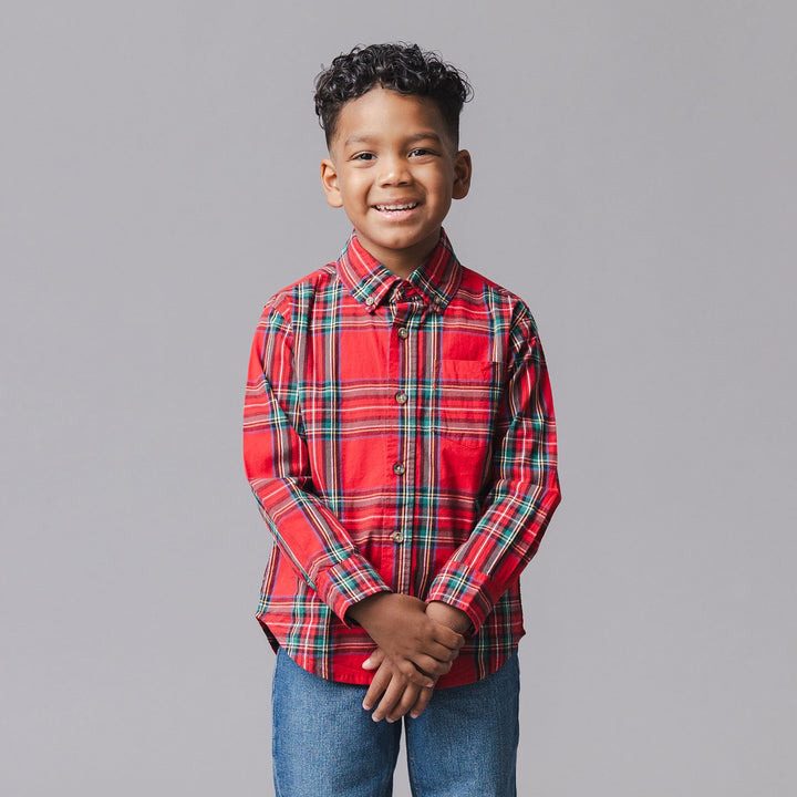 Organic Stretch Poplin Shirt