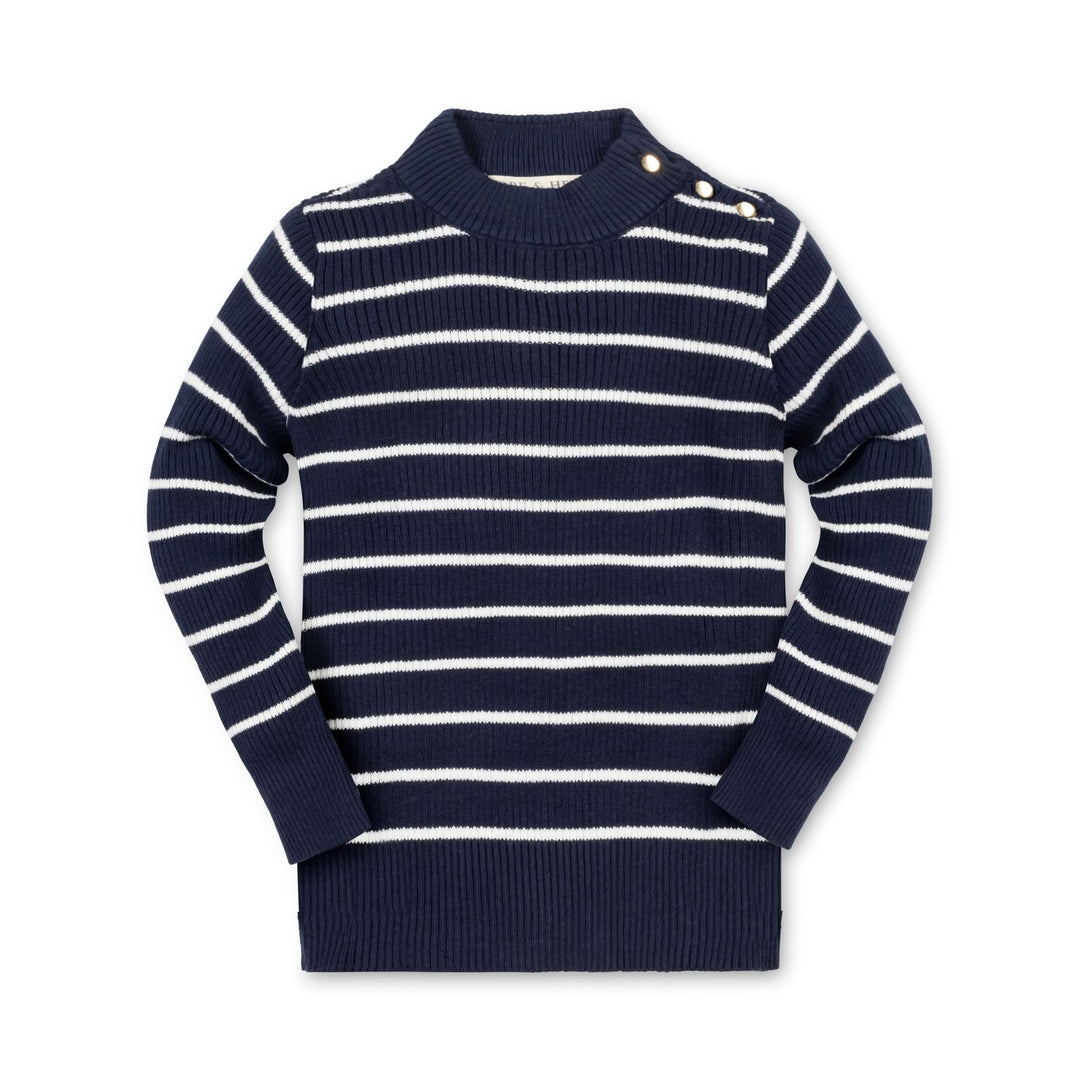 Organic Mock Neck Sweater
