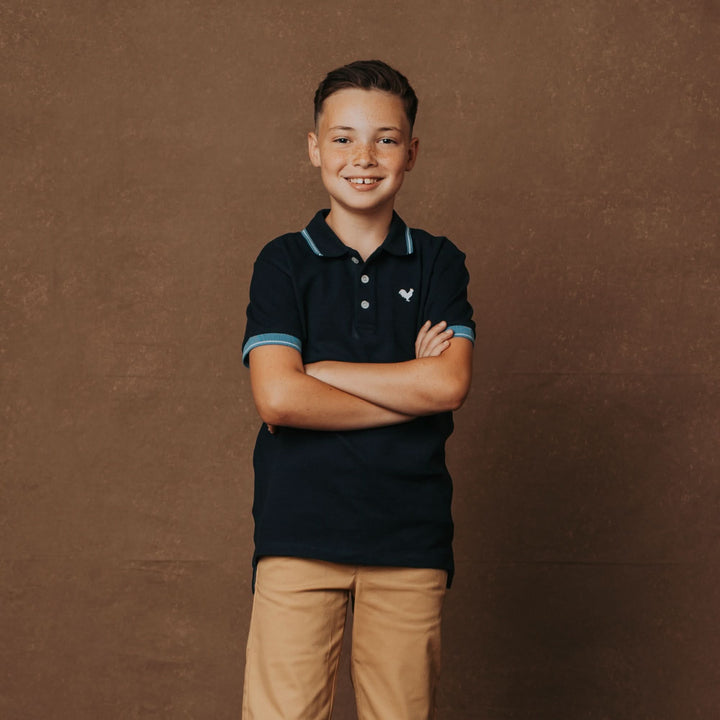 Organic Pique Polo - Baby