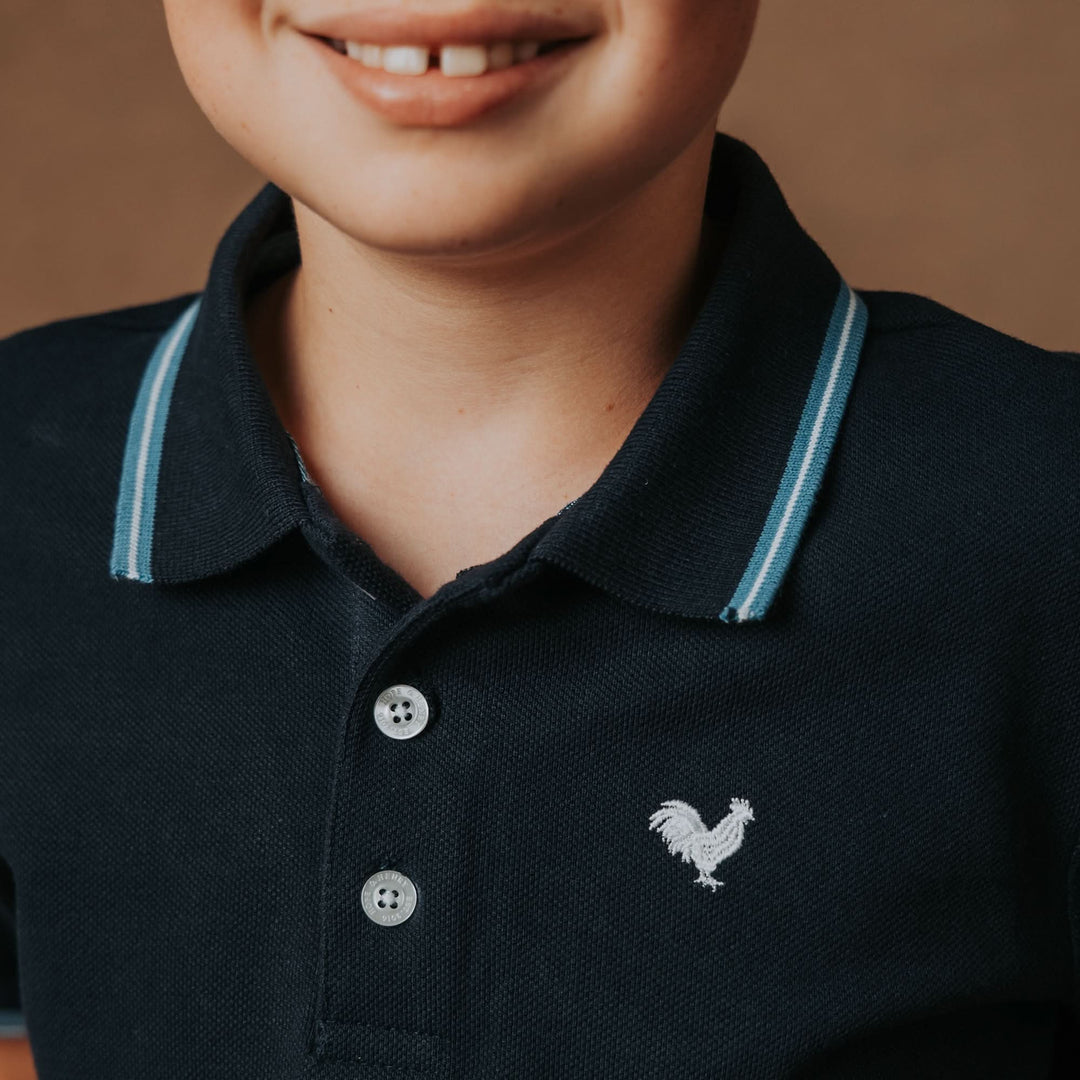 Organic Pique Polo - Baby