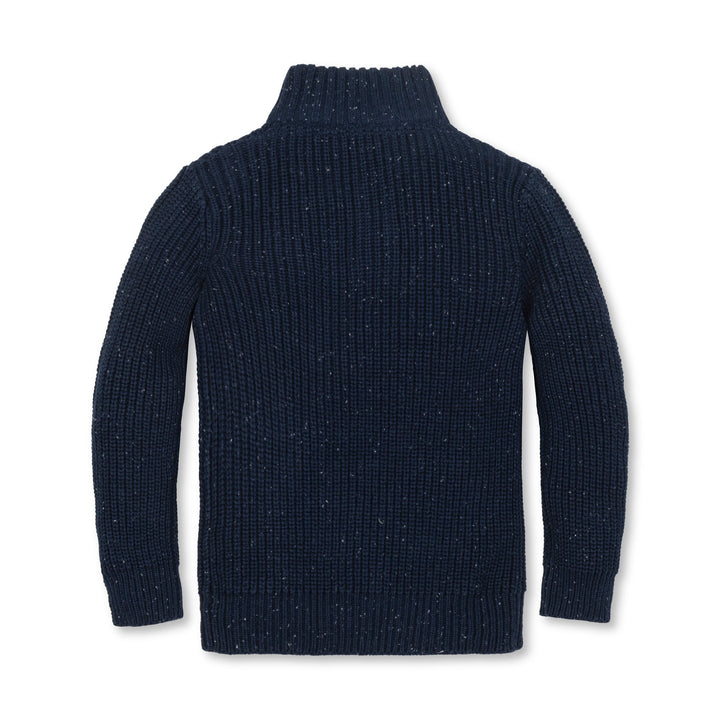Organic Mock Neck Sweater