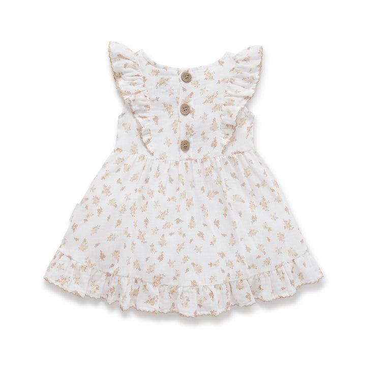 Sable Floral Muslin Dress