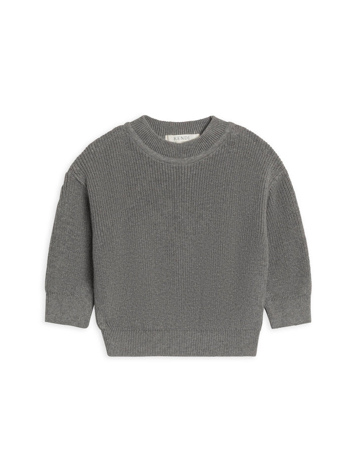 Laurie Sweater - Heather Charcoal