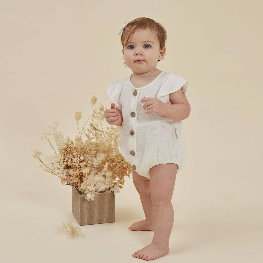 Muslin Bubble Romper