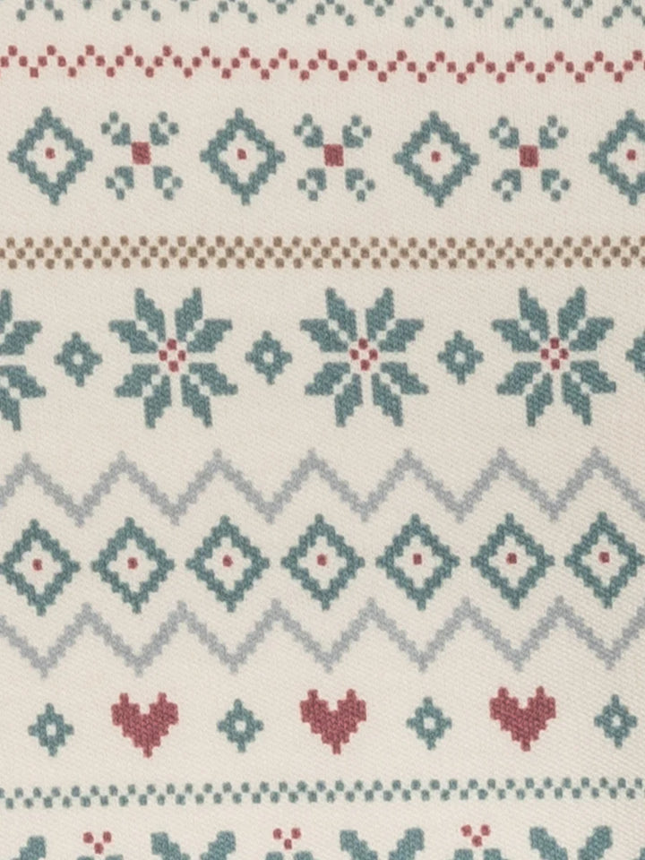 Long Sleeve Jammies - Fairisle / Teal