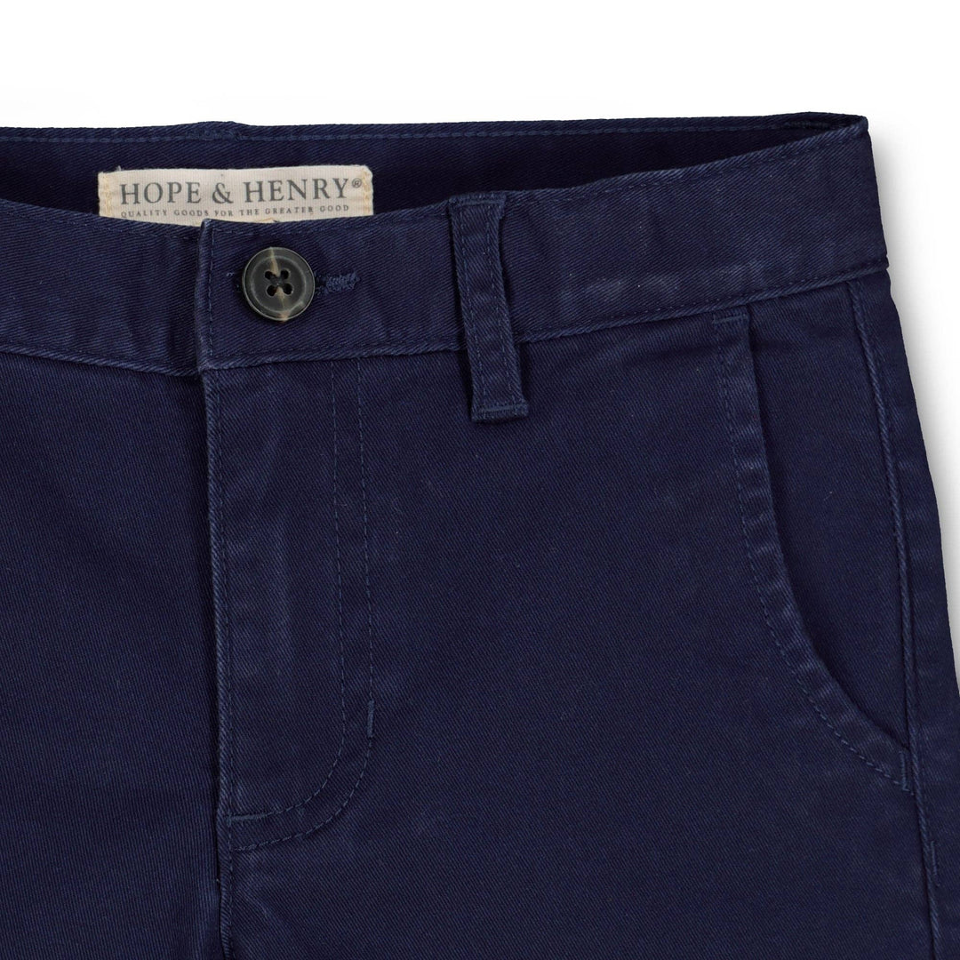 Stretch Twill Chino: Navy