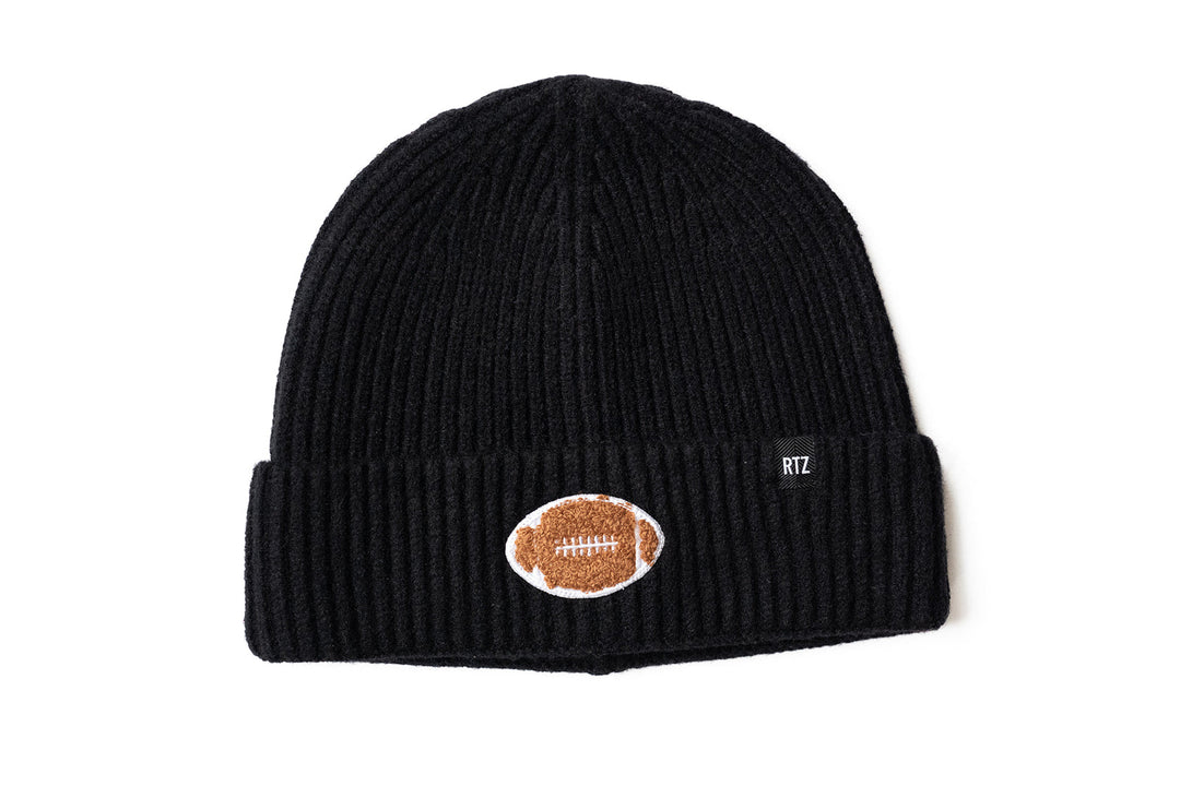 Football Patch Beanie
