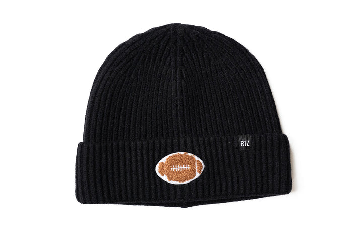 Football Patch Beanie