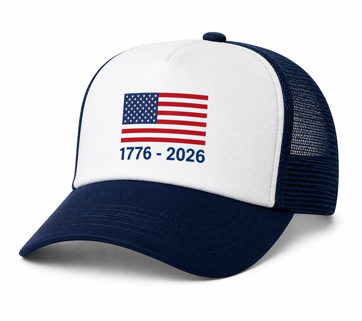 1776 America Toddler Trucker Hat - Wholesale