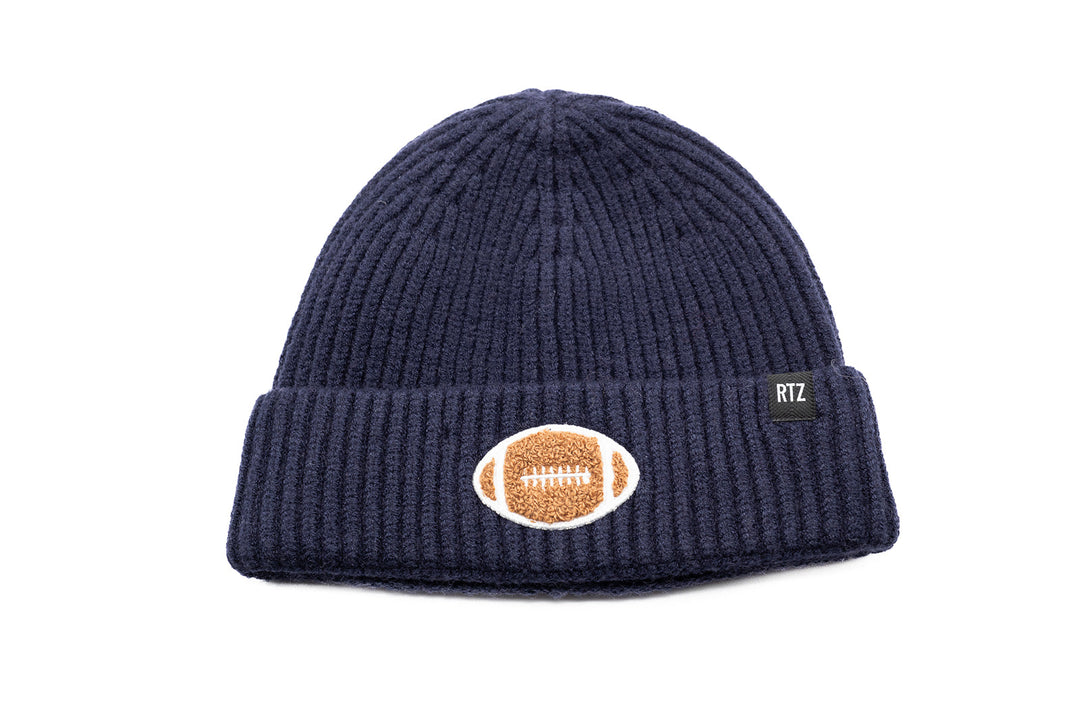 Football Patch Beanie