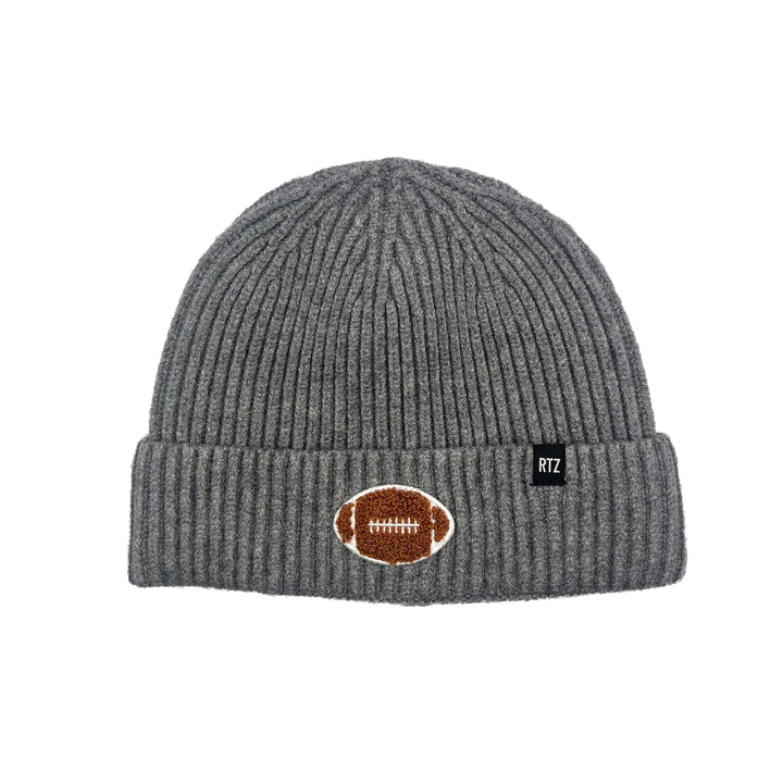 Football Patch Beanie