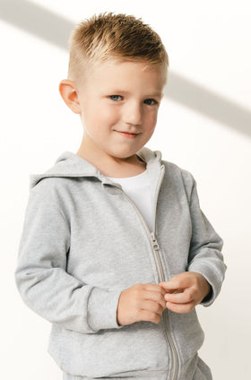 Organic Cotton Explorer Zip Hoodie Baby & Toddler