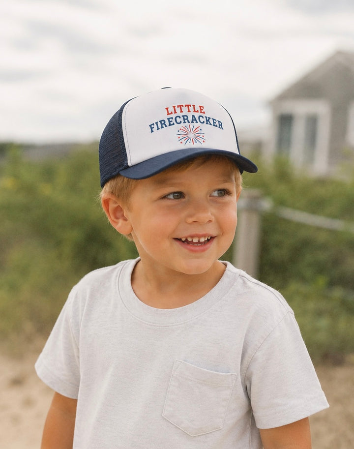 Little Firecracker Toddler Trucker Hat - Wholesale