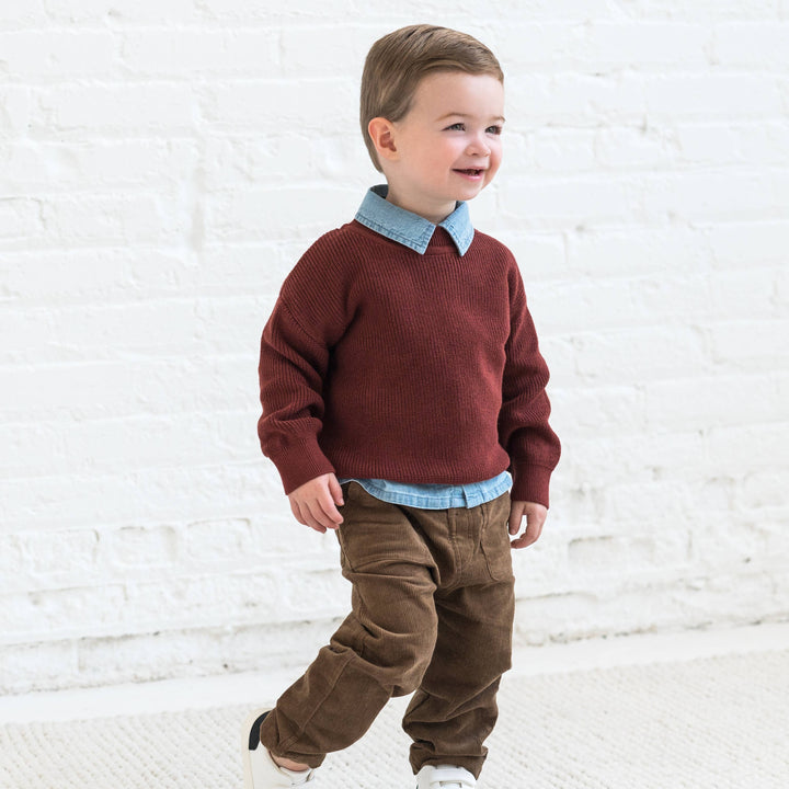 Laurie Sweater - Garnet