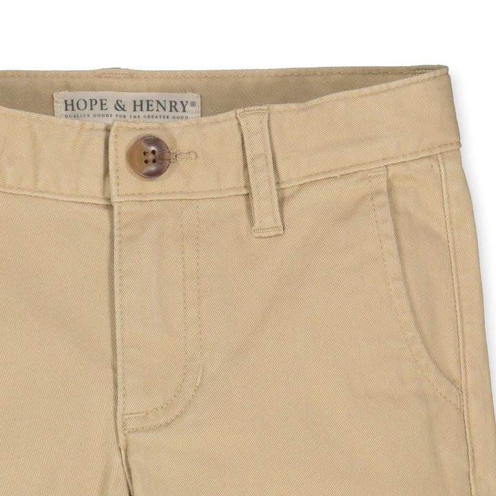 Stretch Twill Chino: Khaki