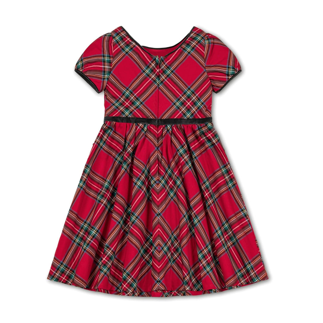 Party Dress - Red Holiday Tartan