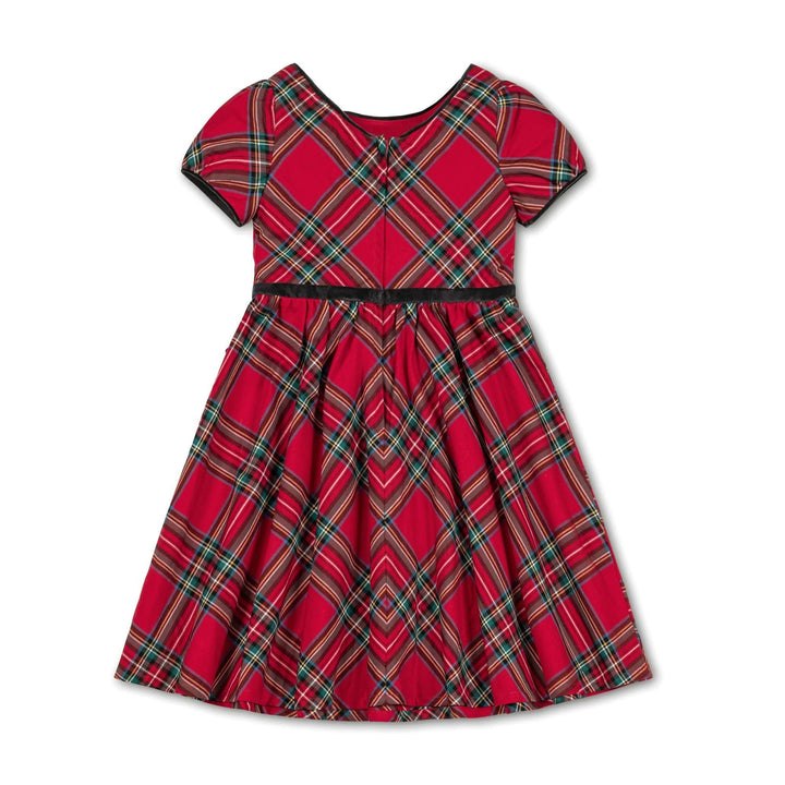 Party Dress - Red Holiday Tartan