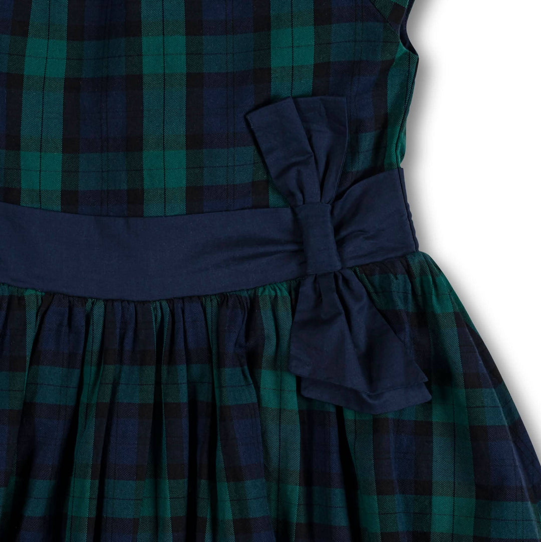 Party Dress - Black Watch Tartan