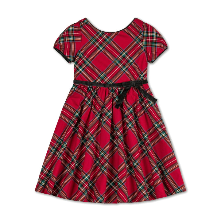Party Dress - Red Holiday Tartan