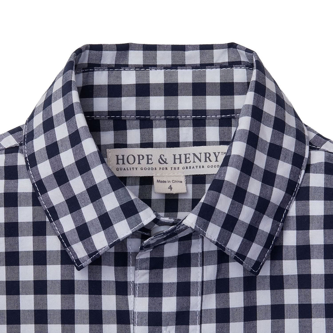 Organic Poplin Button Down Shirt