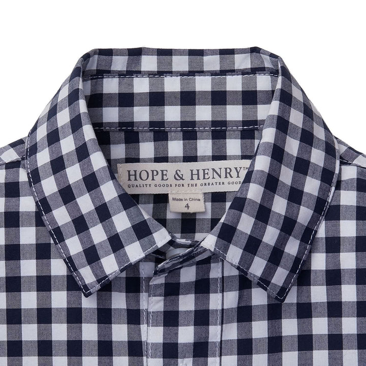 Organic Poplin Button Down Shirt