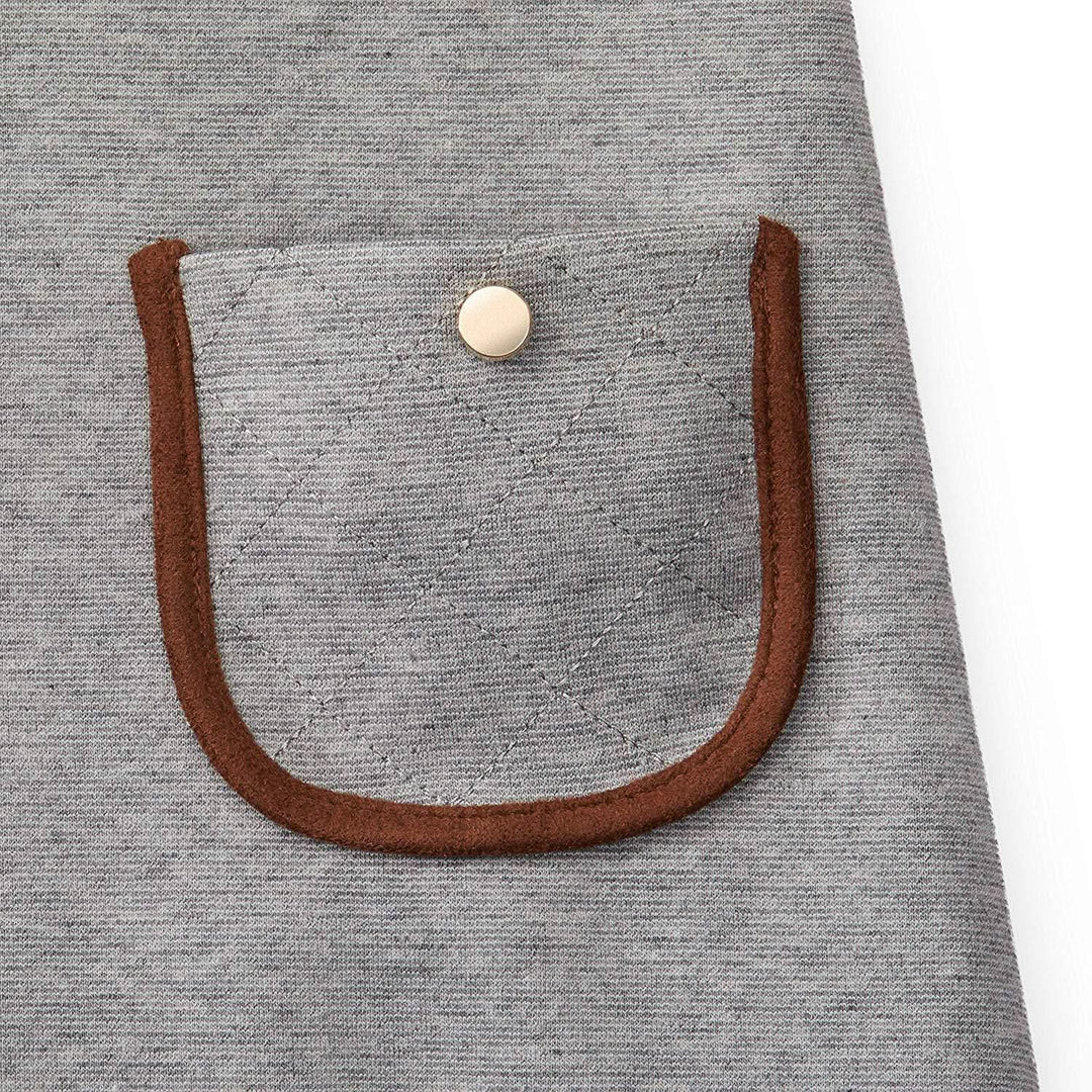 Quilted Ponte Riding Dress